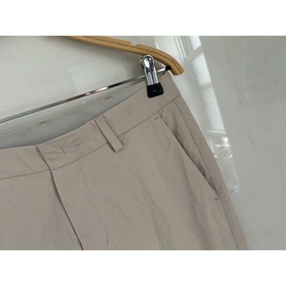 Ministry Of Supply Pace Poplin Lightweight Weather Wear Pants 30 Beige Wrinkle R - Picture 4 of 9